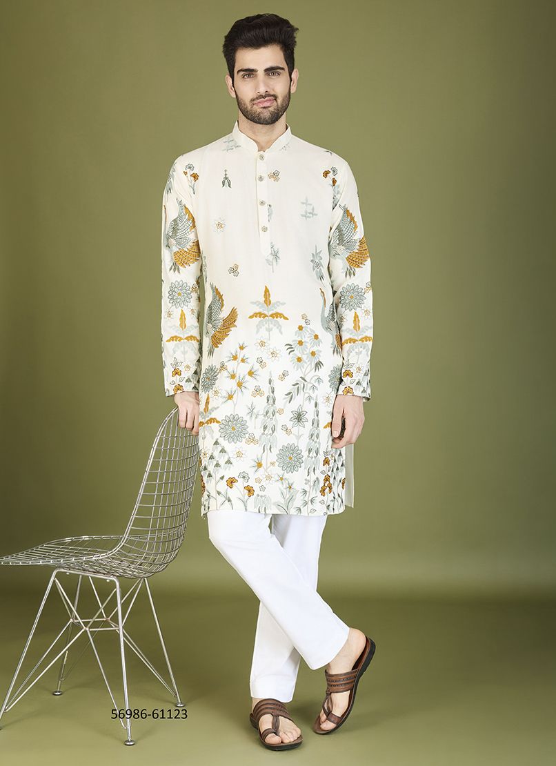 HERITAGE STYLE - Catalog # 56986 (Set of 6 Men's Ethnic Wear) by Brand SHUBHKALA