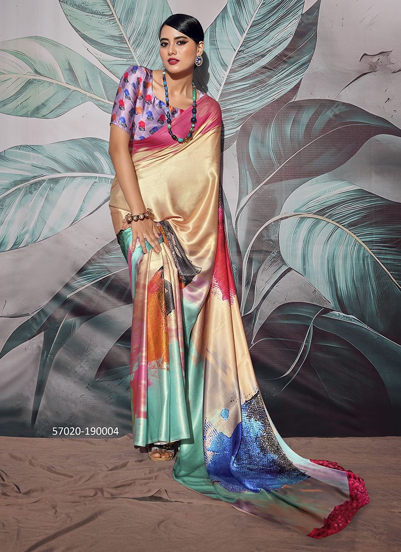 PATANG - Catalog # 57020 (Set of 8 Sarees) by Brand STROLLAY ® PATANG - Catalog # 57020 (Set of 8 Sarees) by Brand STROLLAY ®