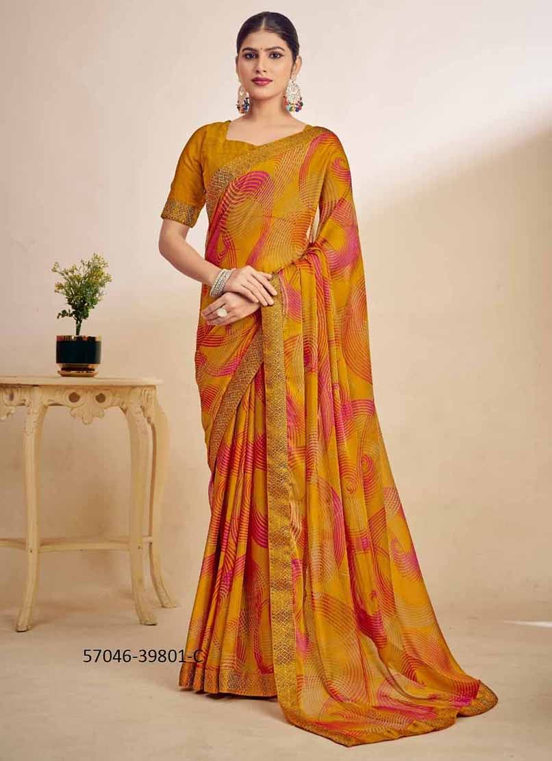 SIMAYAA 29 - Catalog # 57046 (Set of 12 Sarees) by Brand RUCHI SAREES
