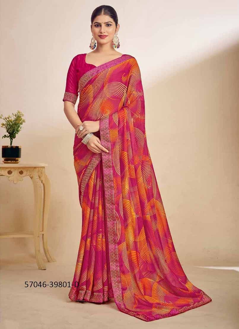 SIMAYAA 29 - Catalog # 57046 (Set of 12 Sarees) by Brand RUCHI SAREES
