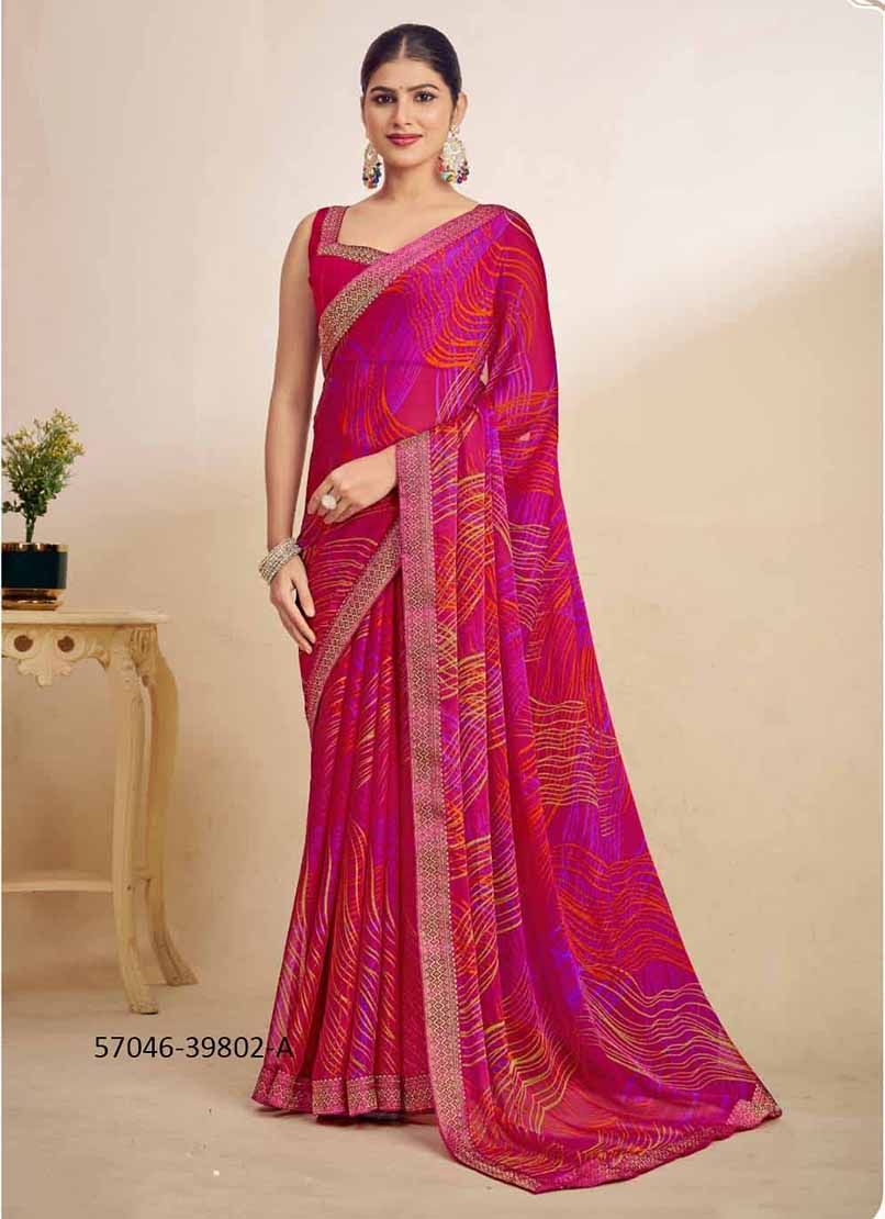 SIMAYAA 29 - Catalog # 57046 (Set of 12 Sarees) by Brand RUCHI SAREES