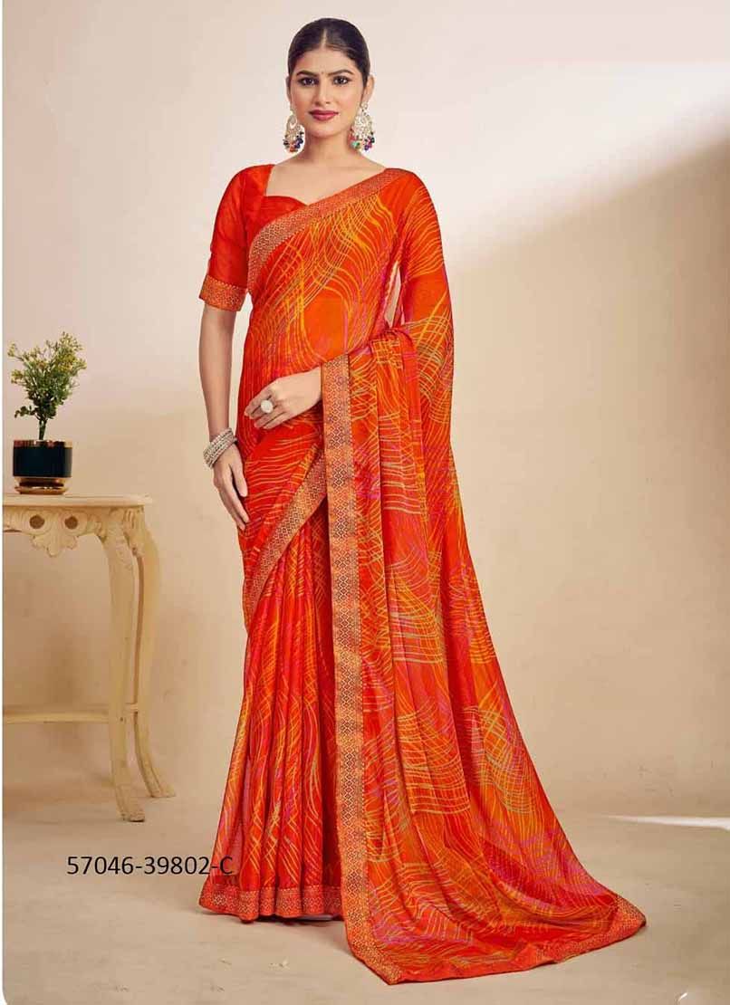 SIMAYAA 29 - Catalog # 57046 (Set of 12 Sarees) by Brand RUCHI SAREES