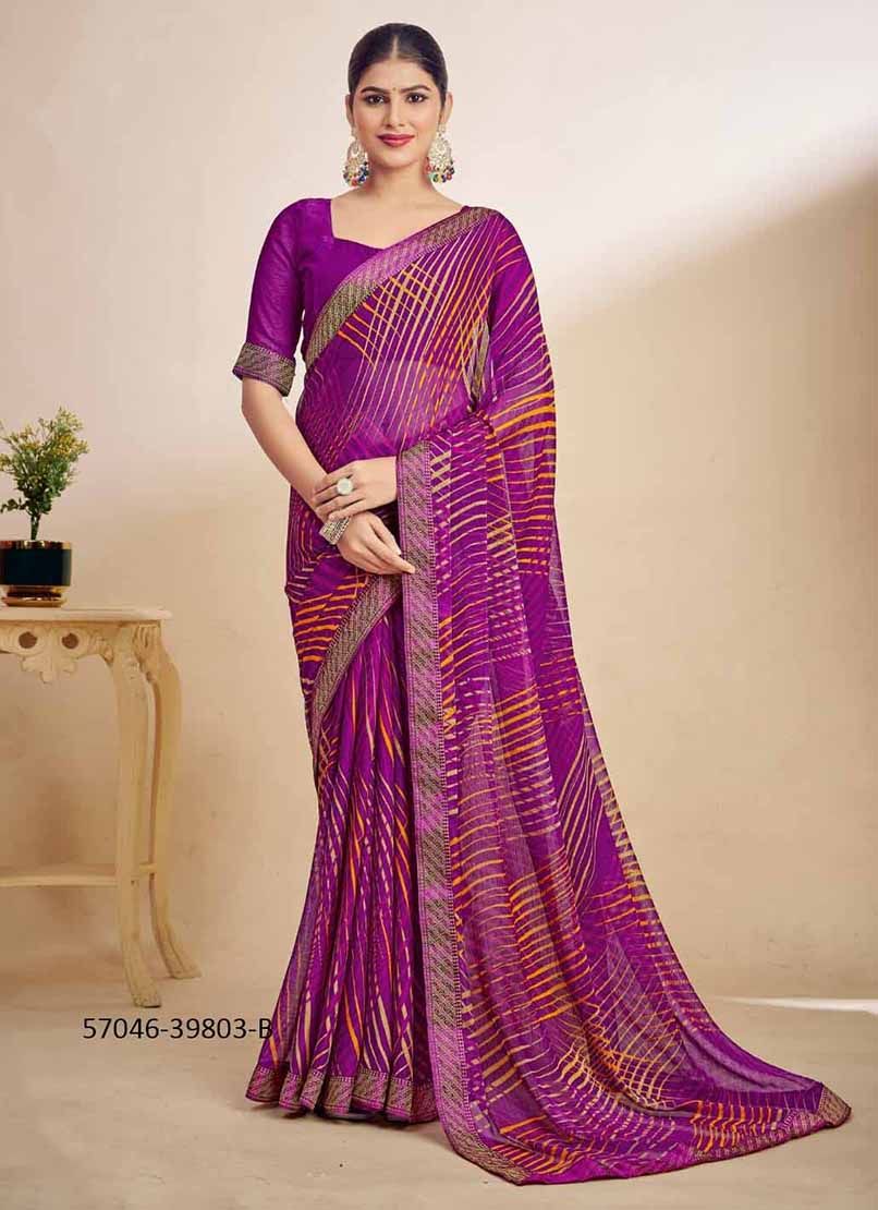 SIMAYAA 29 - Catalog # 57046 (Set of 12 Sarees) by Brand RUCHI SAREES