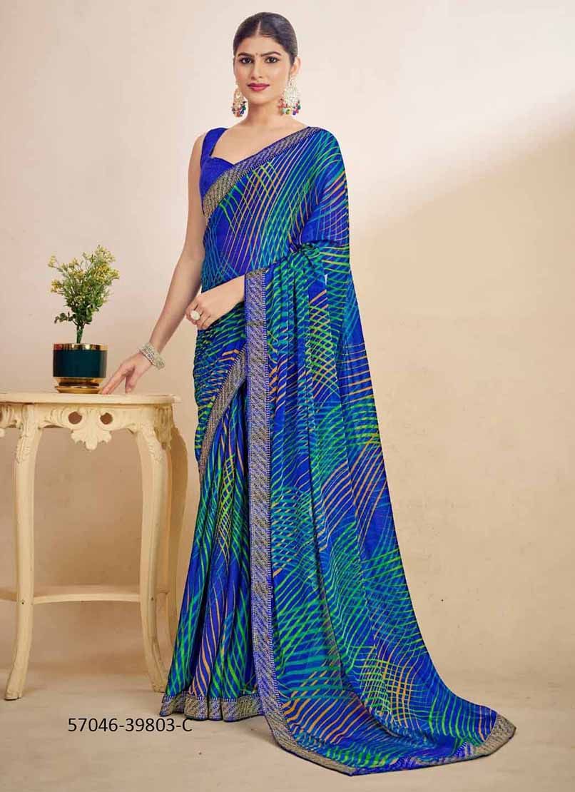 SIMAYAA 29 - Catalog # 57046 (Set of 12 Sarees) by Brand RUCHI SAREES