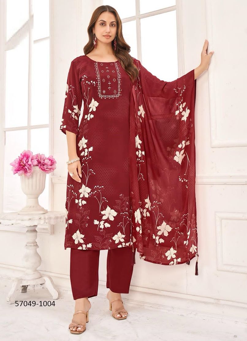 SUMERU - Catalog # 57049 (Set of 4 Readymade Salwar Suits) by Brand POONAM DESIGNER SUMERU - Catalog # 57049 (Set of 4 Readymade Salwar Suits) by Brand POONAM DESIGNER