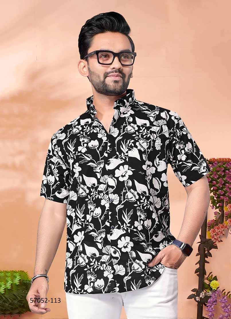 BLACK BEAUTY - Catalog # 57052 (Set of 13 Men's Ethnic Wear) by Brand SANGEET