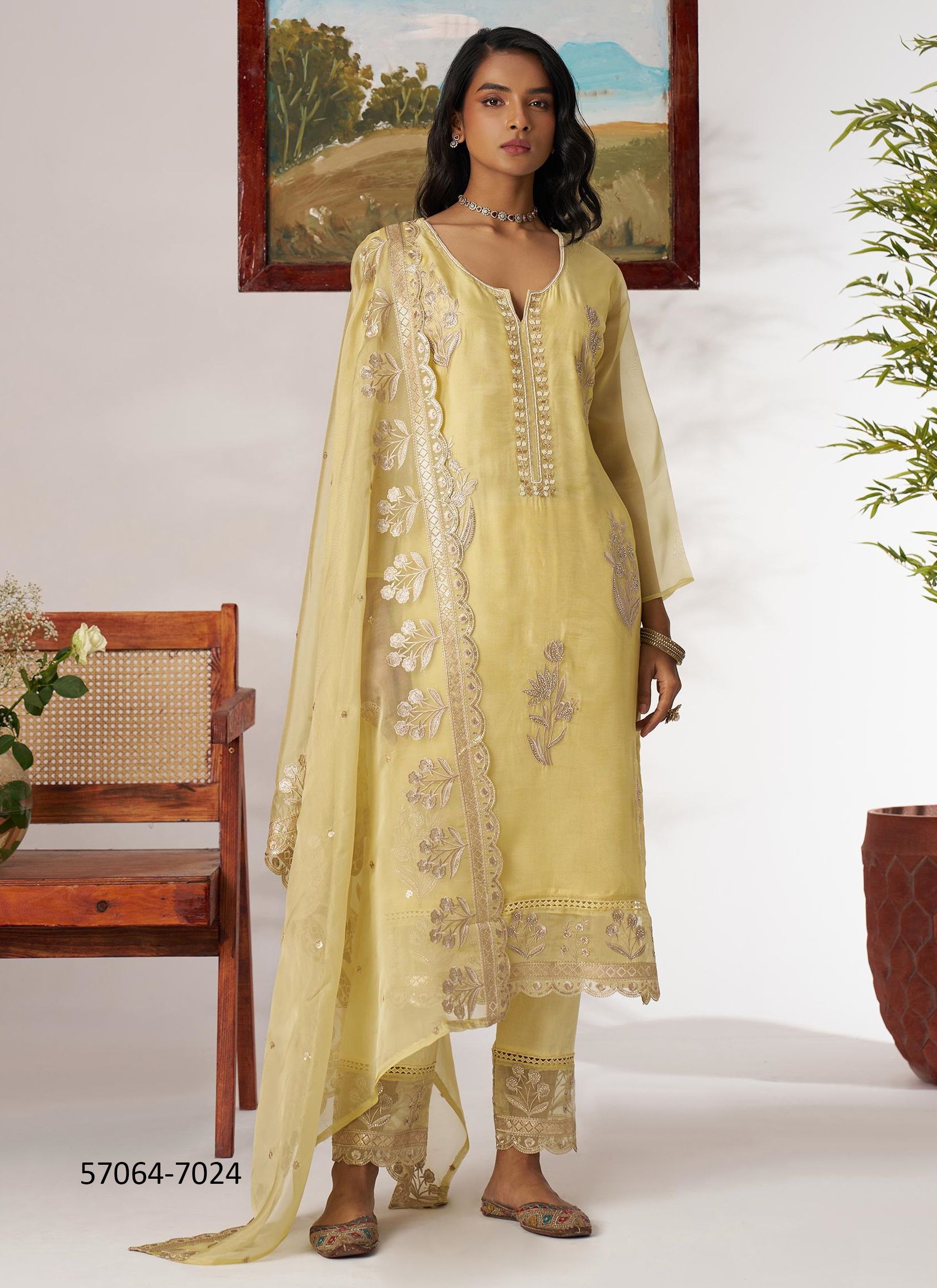 SUKOON - Catalog # 57064 (Set of 4 Semi-Stitched / Un-Stitched Suits) by Brand ALIZEH FASHION SUKOON - Catalog # 57064 (Set of 4 Semi-Stitched / Un-Stitched Suits) by Brand ALIZEH FASHION