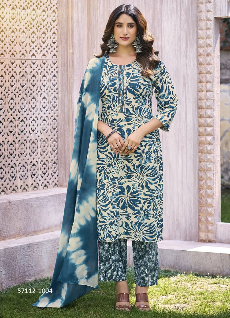 CELEBRITY - Catalog # 57112 (Set of 6 Readymade Salwar Suits) by Brand OSSM CELEBRITY - Catalog # 57112 (Set of 6 Readymade Salwar Suits) by Brand OSSM