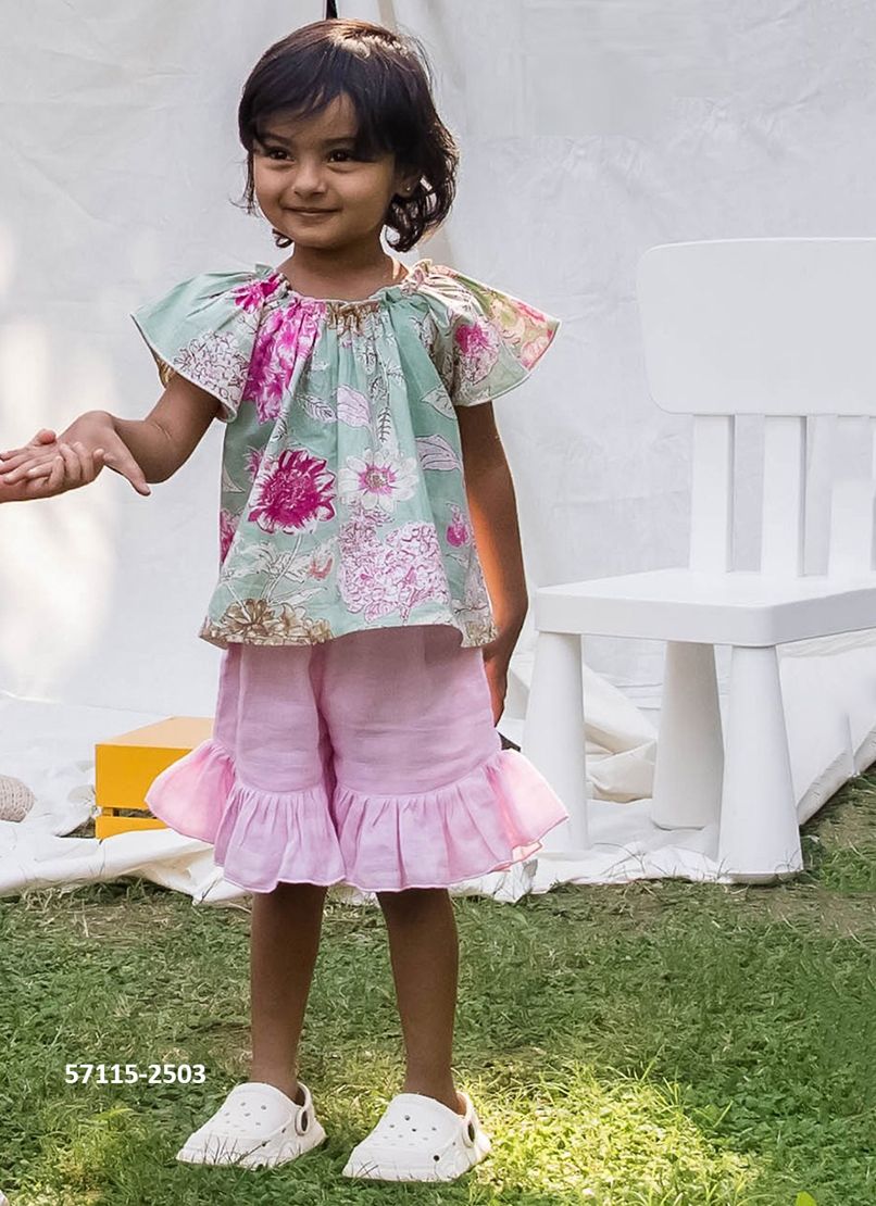 PEEK-A-BOO KIDS CO-ORD SET - Catalog # 57115 (Set of 8 Tops With Bottoms) by Brand HALEMONS