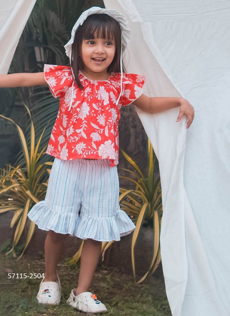 PEEK-A-BOO KIDS CO-ORD SET - Catalog # 57115 (Set of 8 Tops With Bottoms) by Brand HALEMONS