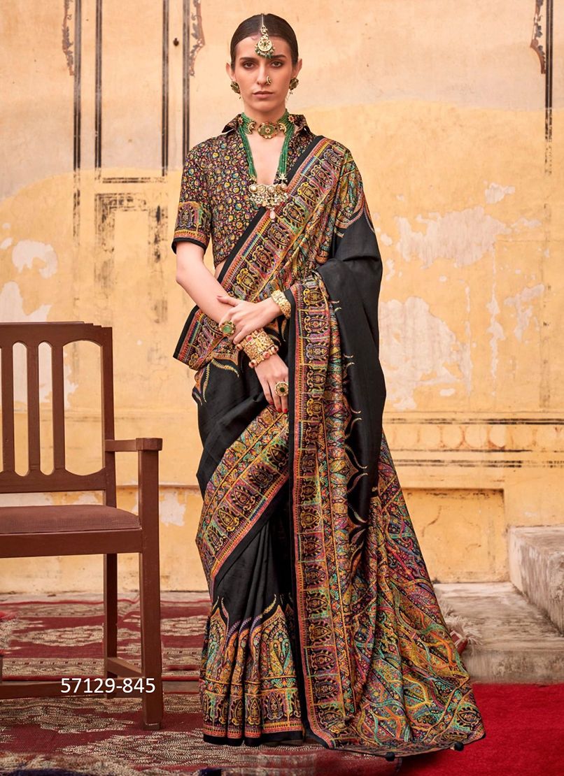 RAMBHA - Catalog # 57129 (Set of 8 Sarees) by Brand KRESHVA RAMBHA - Catalog # 57129 (Set of 8 Sarees) by Brand KRESHVA
