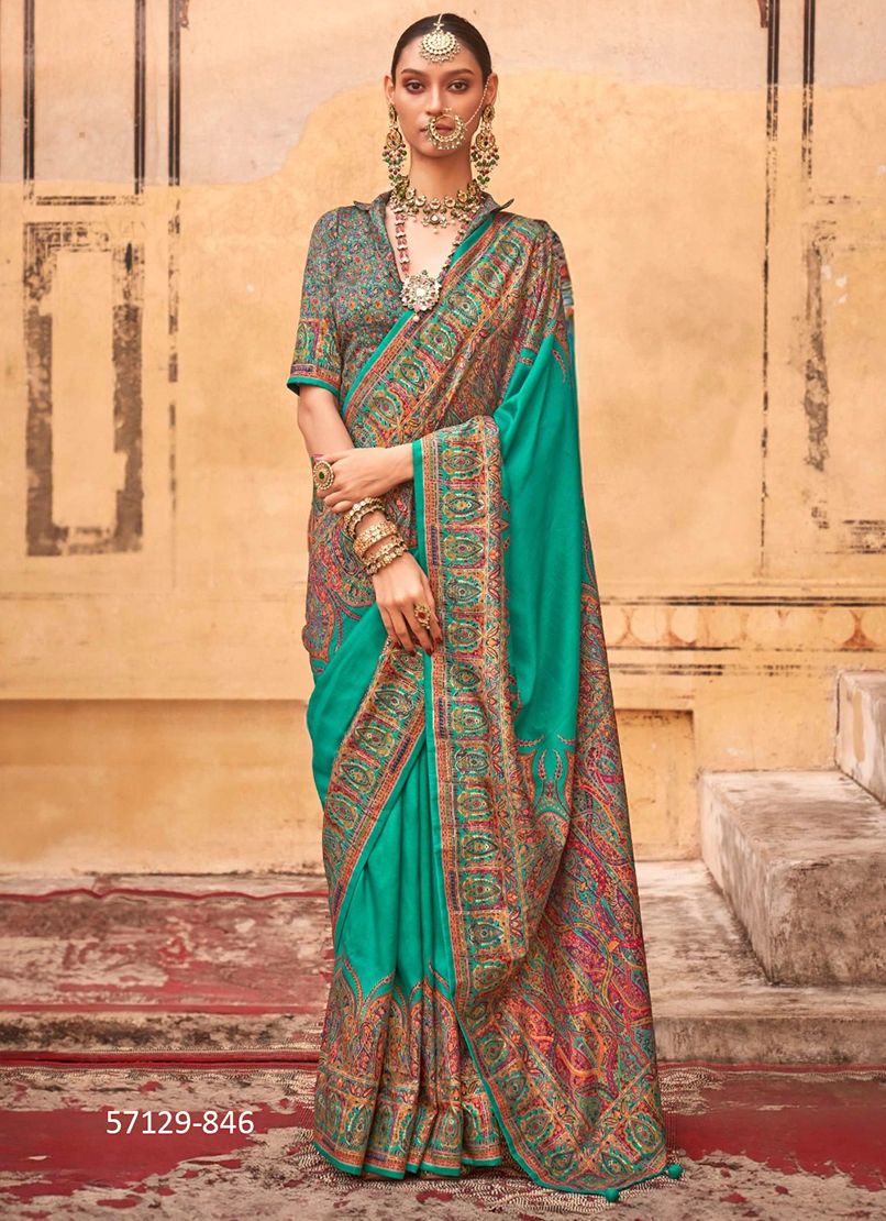 RAMBHA - Catalog # 57129 (Set of 8 Sarees) by Brand KRESHVA RAMBHA - Catalog # 57129 (Set of 8 Sarees) by Brand KRESHVA