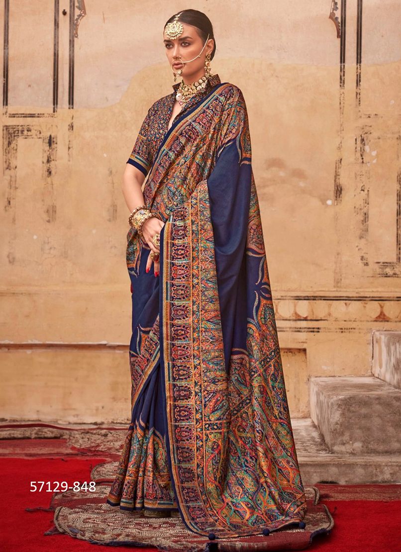 RAMBHA - Catalog # 57129 (Set of 8 Sarees) by Brand KRESHVA RAMBHA - Catalog # 57129 (Set of 8 Sarees) by Brand KRESHVA