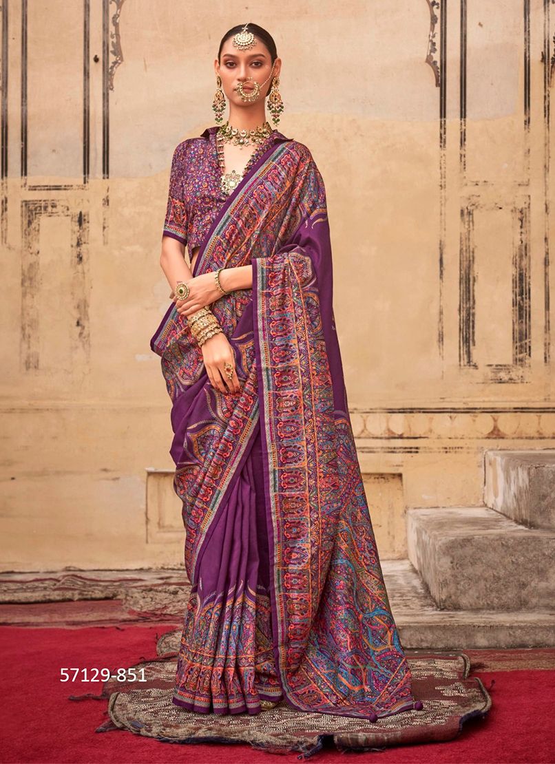RAMBHA - Catalog # 57129 (Set of 8 Sarees) by Brand KRESHVA RAMBHA - Catalog # 57129 (Set of 8 Sarees) by Brand KRESHVA