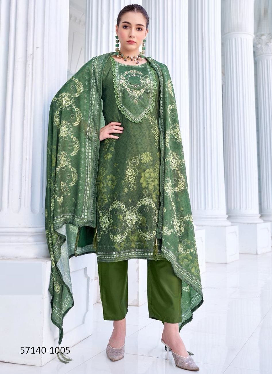 LIBRARY - Catalog # 57140 (Set of 6 Readymade Salwar Suits) by Brand POONAM DESIGNER LIBRARY - Catalog # 57140 (Set of 6 Readymade Salwar Suits) by Brand POONAM DESIGNER