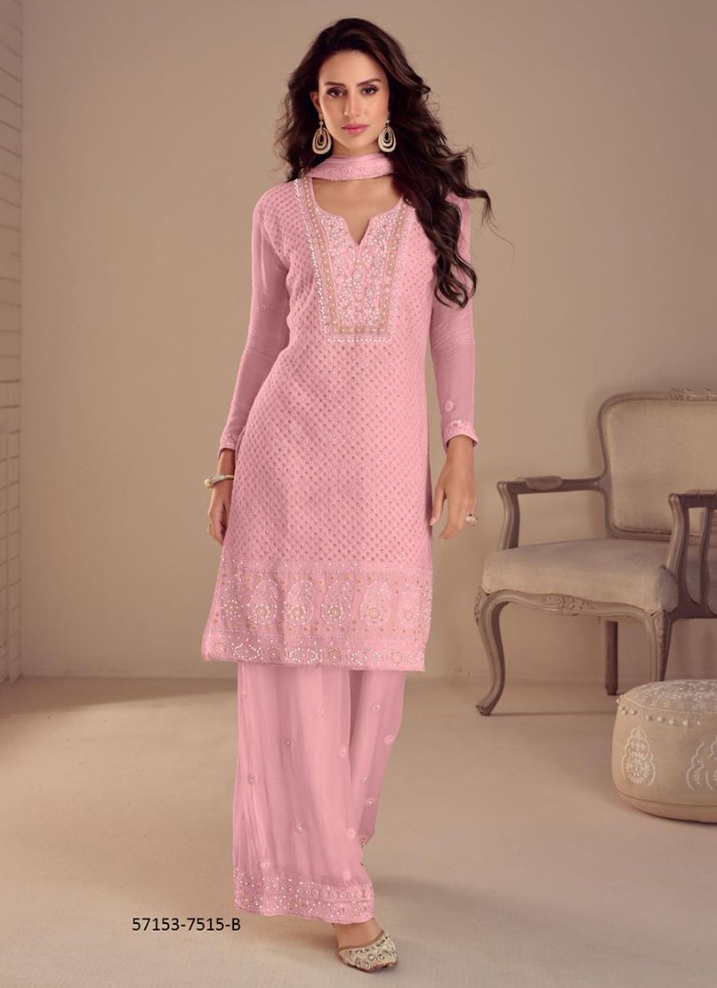 AASHIYA - Catalog # 57153 (Set of 3 Readymade Salwar Suits) by Brand GULKAYRA DESIGNER