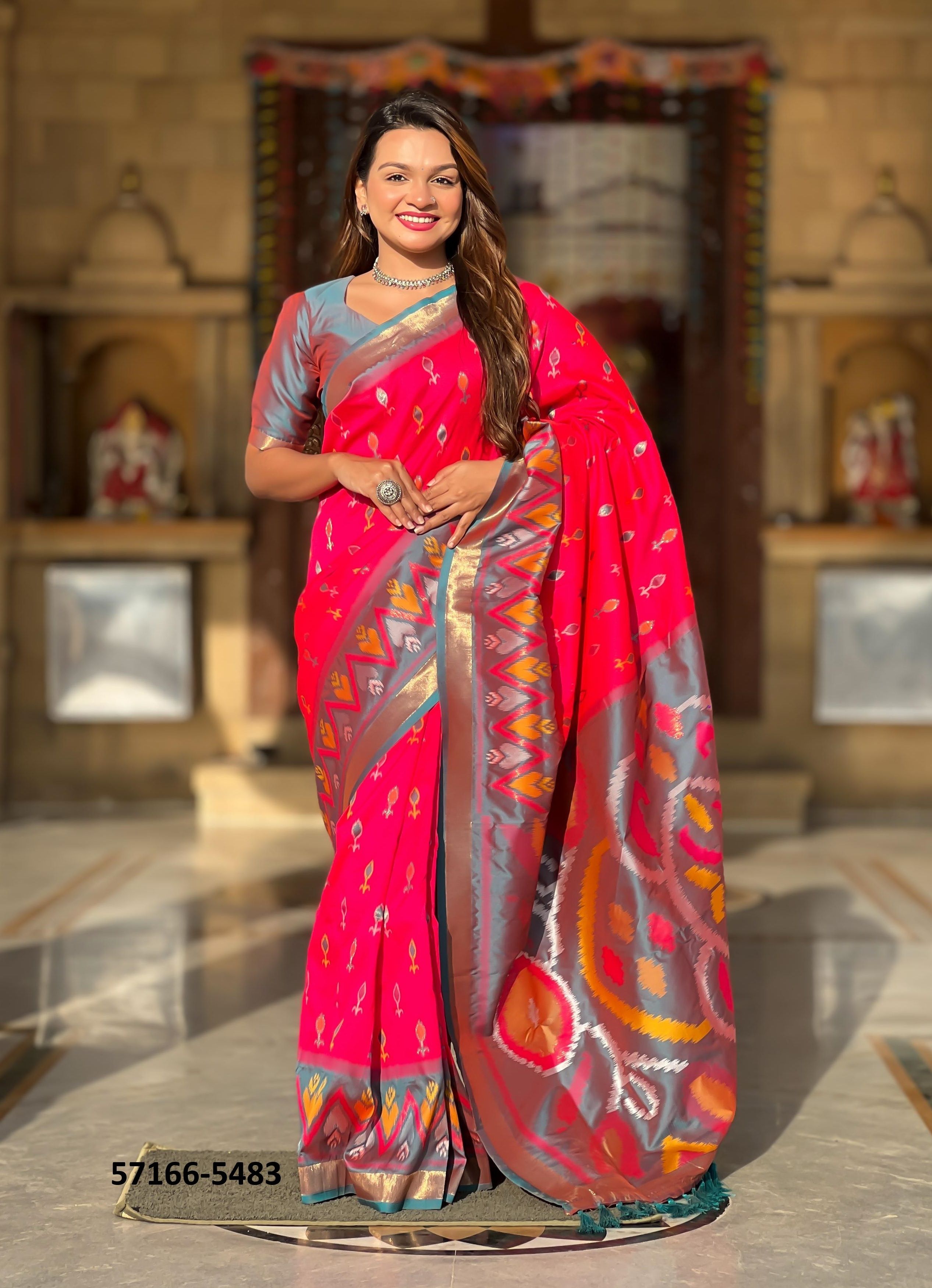 SRIVALI - Catalog # 57166 (Set of 9 Sarees) by Brand STROLLAY ®