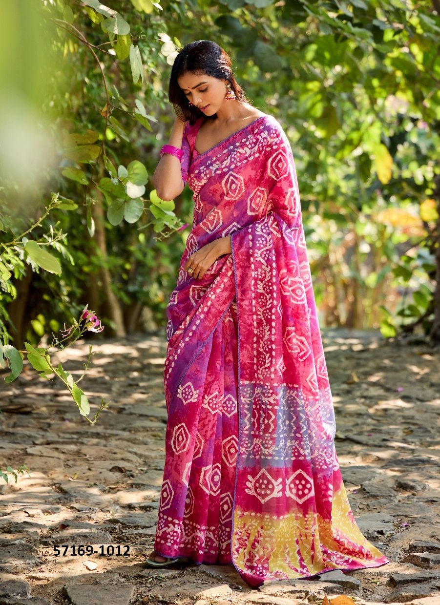 SAMSARA 2 - Catalog # 57169 (Set of 10 Sarees) by Brand SR SAREES