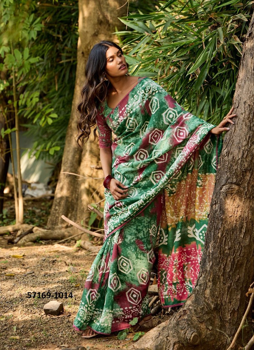 SAMSARA 2 - Catalog # 57169 (Set of 10 Sarees) by Brand SR SAREES