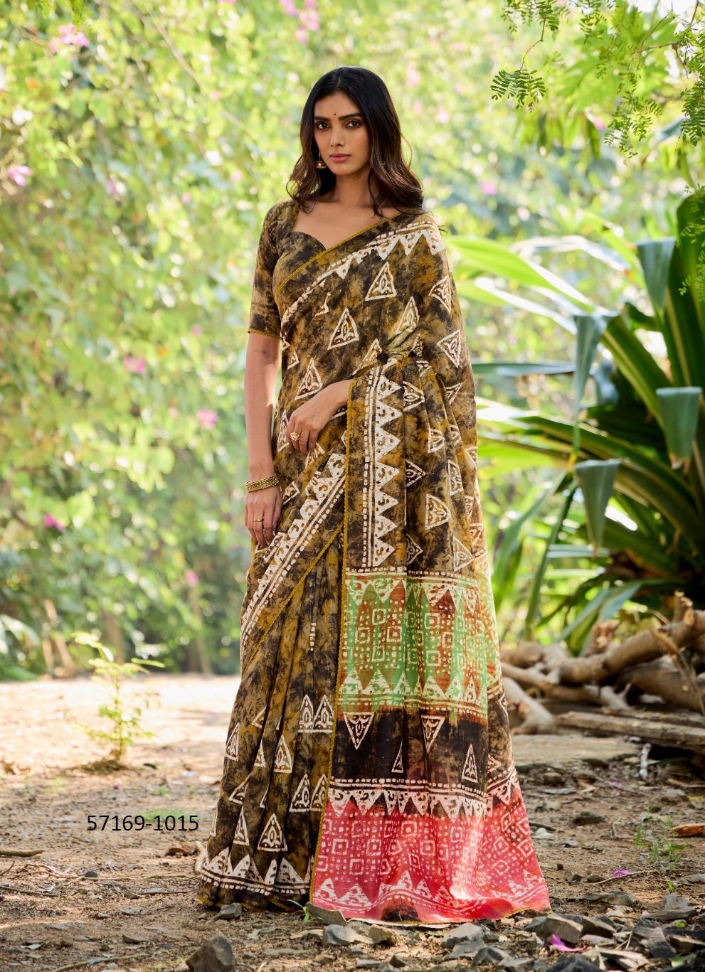 SAMSARA 2 - Catalog # 57169 (Set of 10 Sarees) by Brand SR SAREES