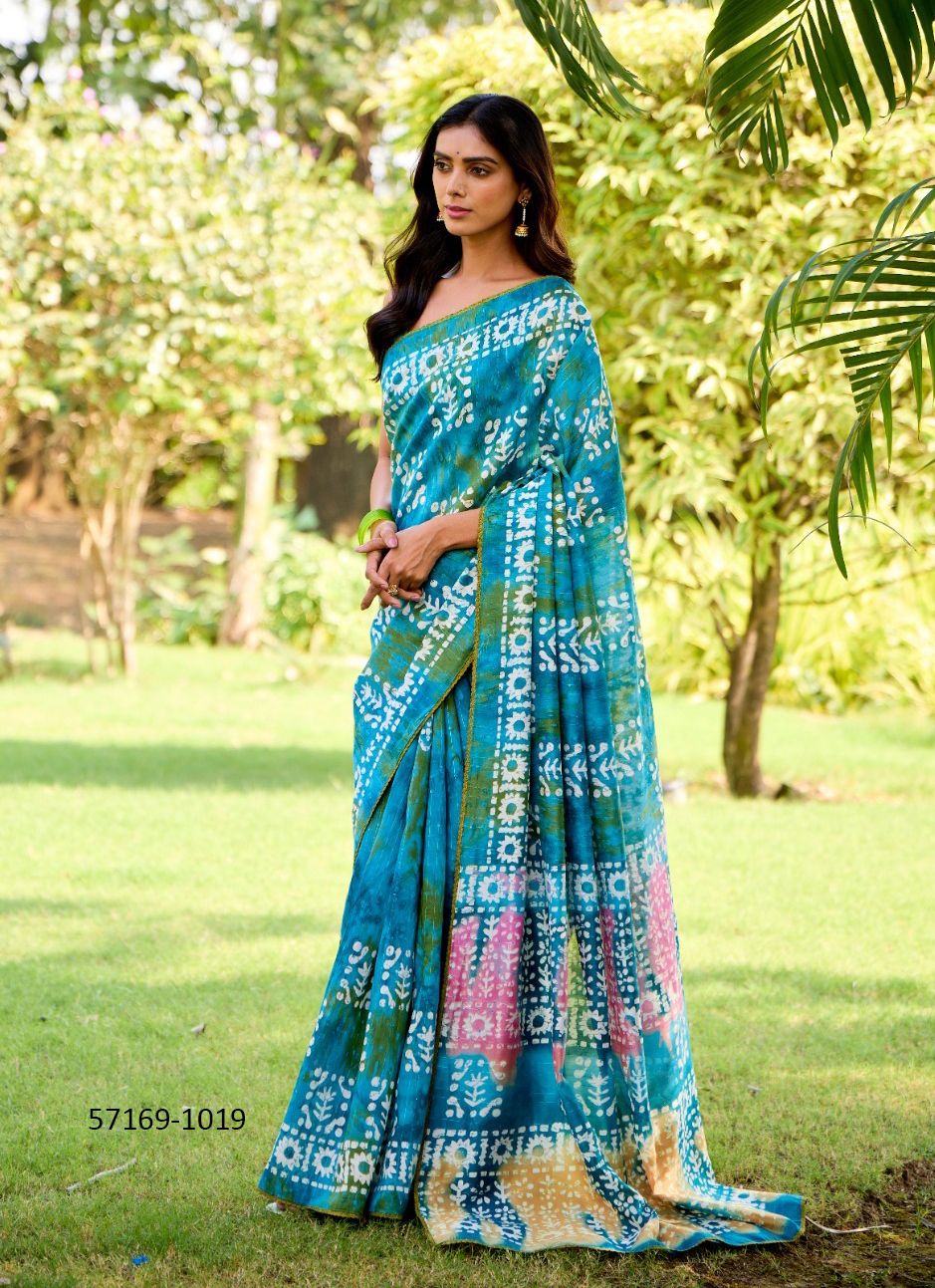SAMSARA 2 - Catalog # 57169 (Set of 10 Sarees) by Brand SR SAREES