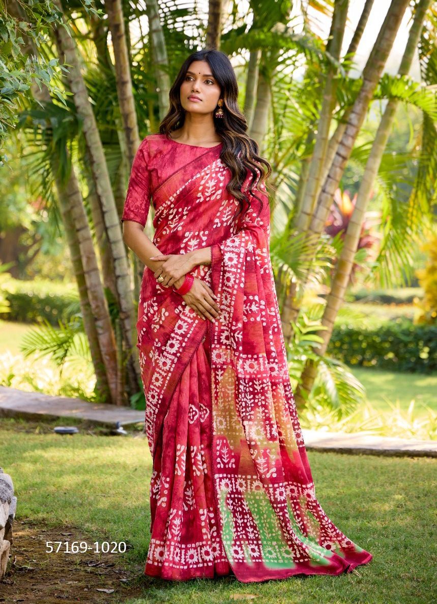 SAMSARA 2 - Catalog # 57169 (Set of 10 Sarees) by Brand SR SAREES