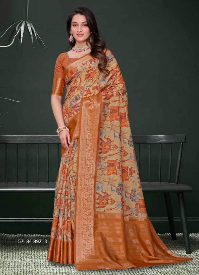 MUDITA - Catalog # 57184 (Set of 9 Sarees) by Brand VIPUL FASHIONS