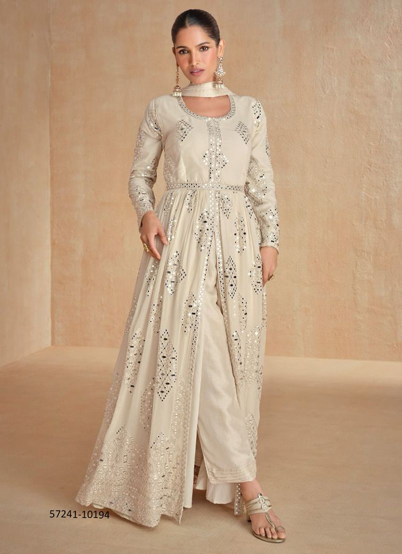 ANANAYA - Catalog # 57241 (Set of 3 Readymade Salwar Suits) by Brand AASHIRWAD