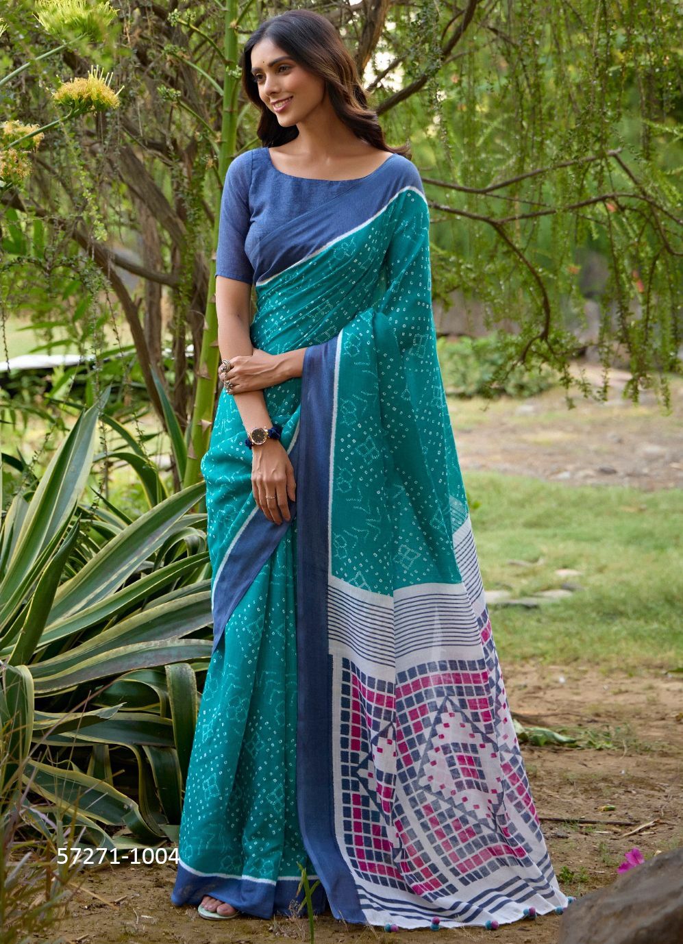 DARSHANA - Catalog # 57271 (Set of 10 Sarees) by Brand SR SAREES