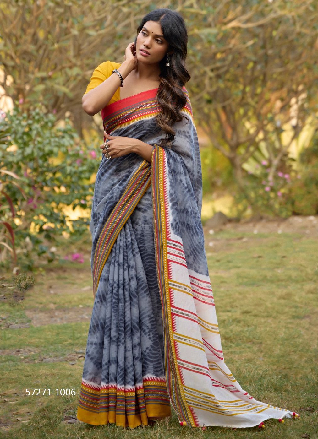 DARSHANA - Catalog # 57271 (Set of 10 Sarees) by Brand SR SAREES
