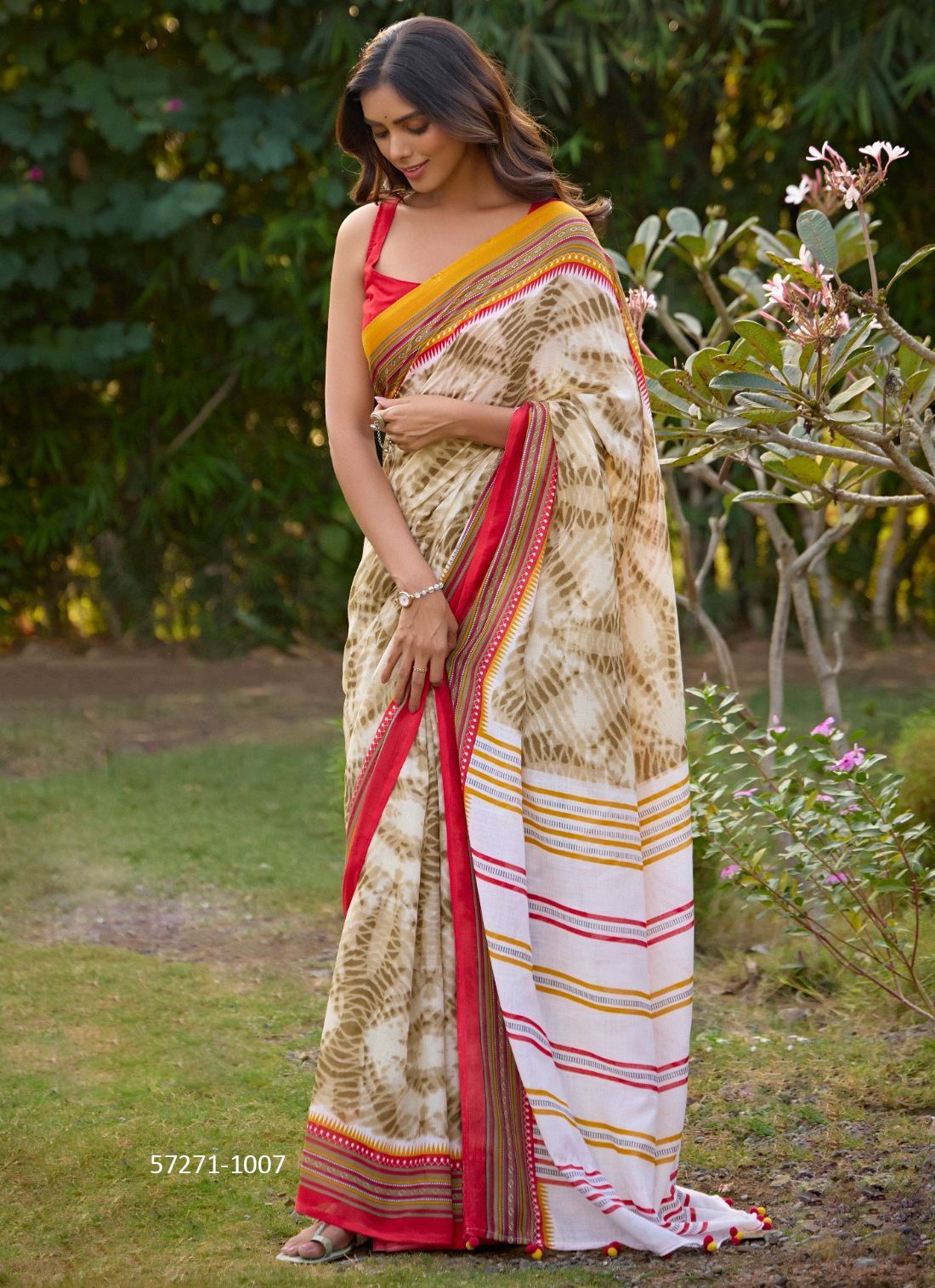DARSHANA - Catalog # 57271 (Set of 10 Sarees) by Brand SR SAREES