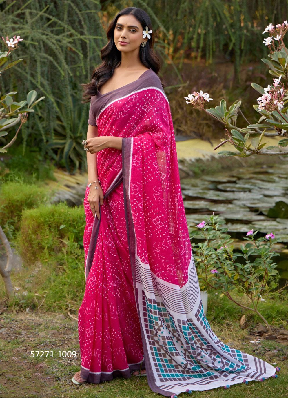 DARSHANA - Catalog # 57271 (Set of 10 Sarees) by Brand SR SAREES