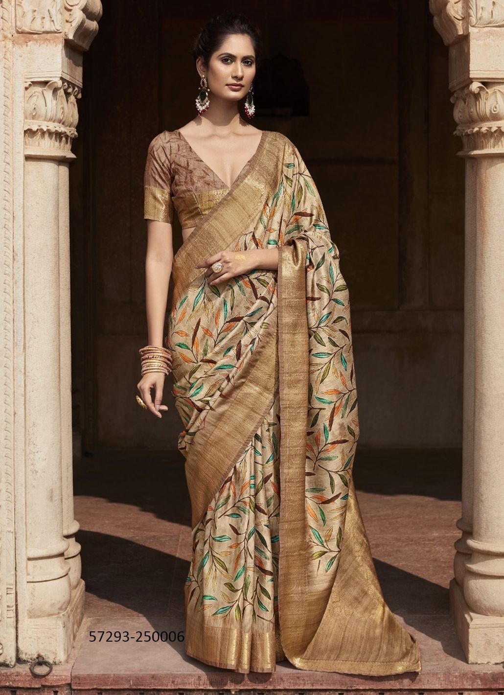 KAVYA SILK - Catalog # 57293 (Set of 8 Sarees) by Brand STROLLAY ®