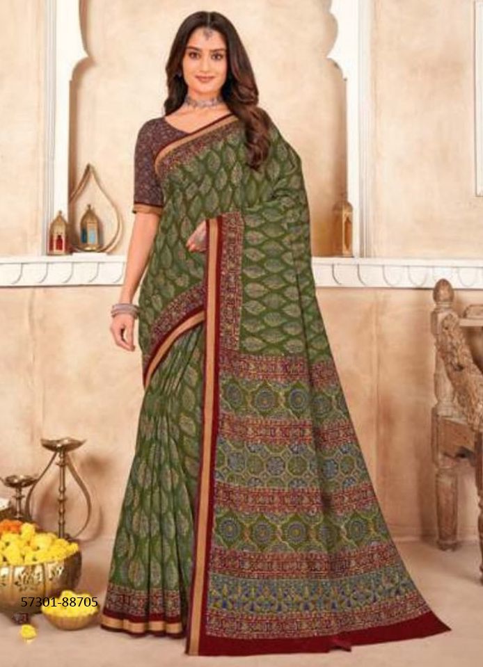 MONALISA - Catalog # 57301 (Set of 12 Sarees) by Brand VIPUL FASHIONS
