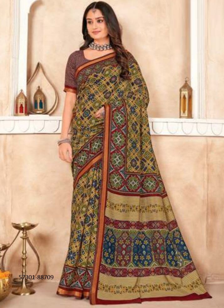 MONALISA - Catalog # 57301 (Set of 12 Sarees) by Brand VIPUL FASHIONS