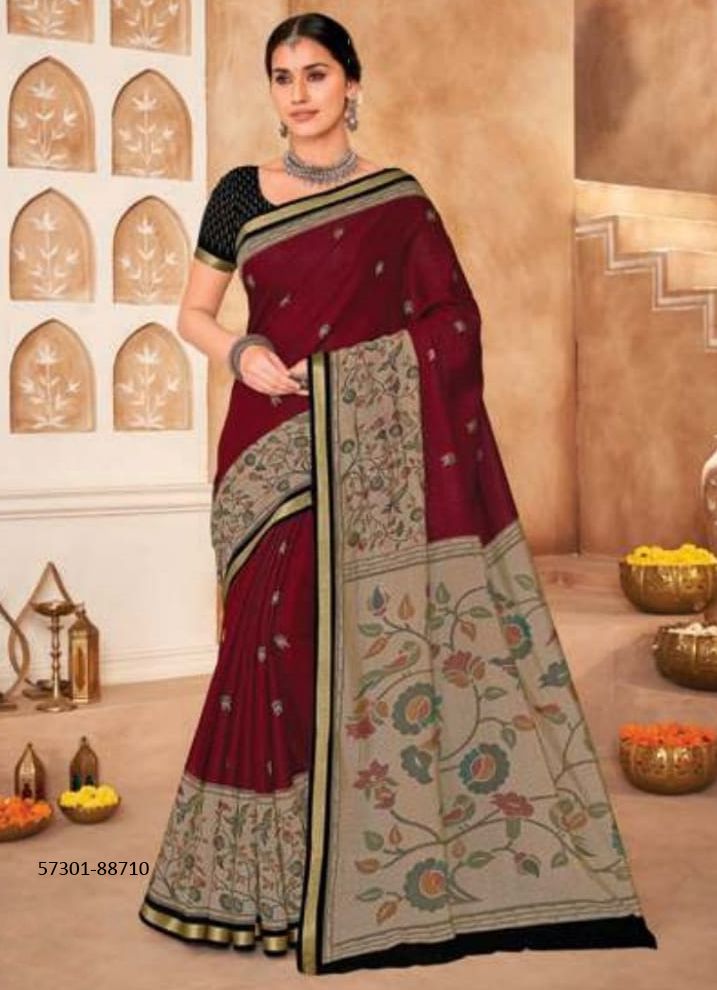 MONALISA - Catalog # 57301 (Set of 12 Sarees) by Brand VIPUL FASHIONS
