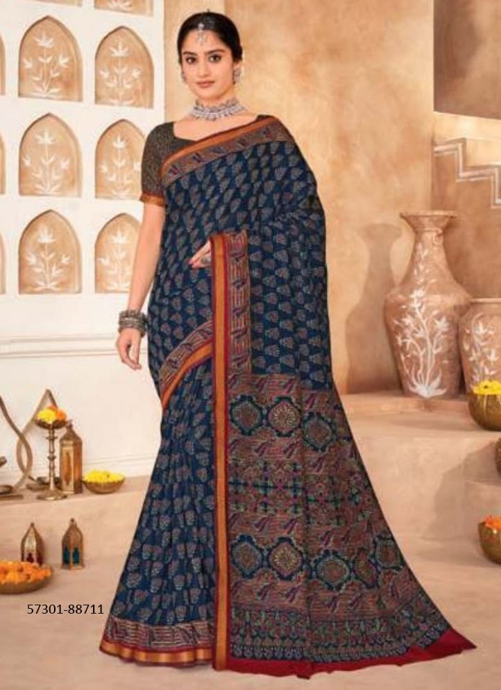 MONALISA - Catalog # 57301 (Set of 12 Sarees) by Brand VIPUL FASHIONS