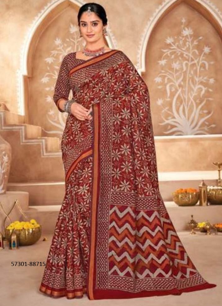 MONALISA - Catalog # 57301 (Set of 12 Sarees) by Brand VIPUL FASHIONS