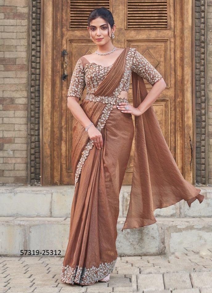 LUNA - Catalog # 57319 (Set of 13 Sarees) by Brand MAHOTSAV