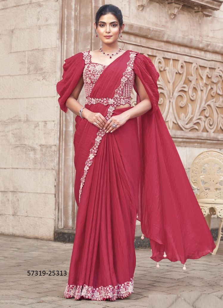 LUNA - Catalog # 57319 (Set of 13 Sarees) by Brand MAHOTSAV