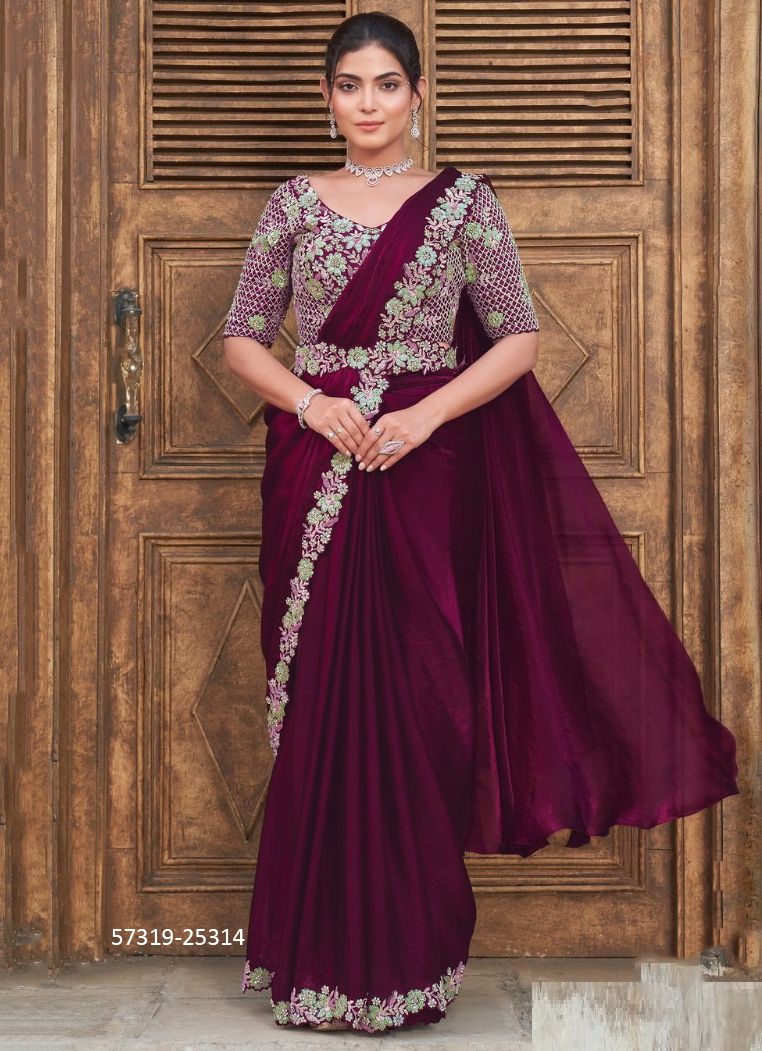 LUNA - Catalog # 57319 (Set of 13 Sarees) by Brand MAHOTSAV