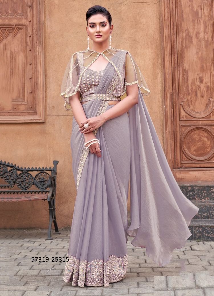 LUNA - Catalog # 57319 (Set of 13 Sarees) by Brand MAHOTSAV