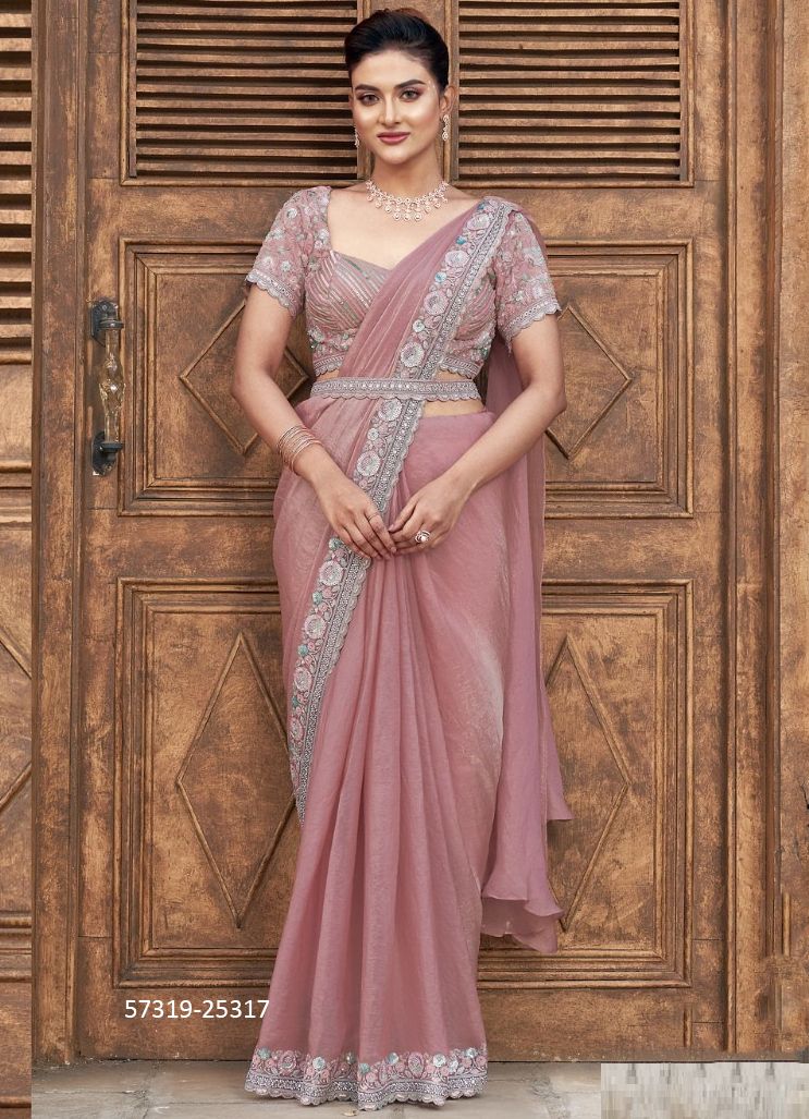 LUNA - Catalog # 57319 (Set of 13 Sarees) by Brand MAHOTSAV
