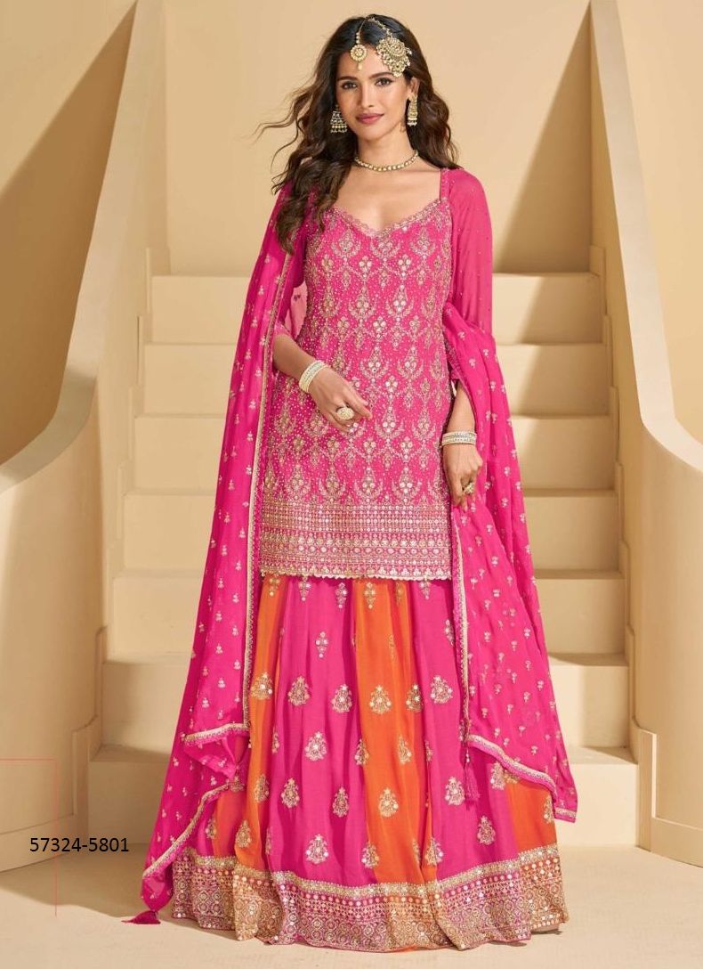 MADHUBALA - Catalog # 57324 (Set of 3 Readymade Salwar Suits) by Brand SAYURI DESIGNER MADHUBALA - Catalog # 57324 (Set of 3 Readymade Salwar Suits) by Brand SAYURI DESIGNER