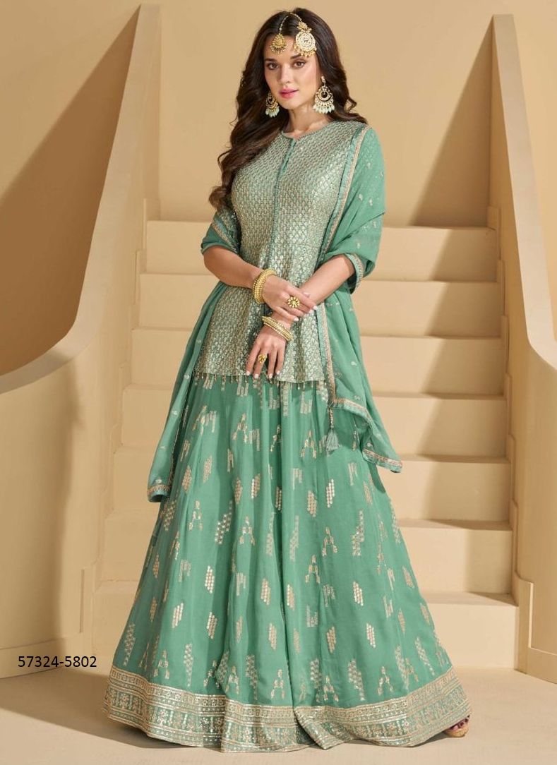 MADHUBALA - Catalog # 57324 (Set of 3 Readymade Salwar Suits) by Brand SAYURI DESIGNER MADHUBALA - Catalog # 57324 (Set of 3 Readymade Salwar Suits) by Brand SAYURI DESIGNER