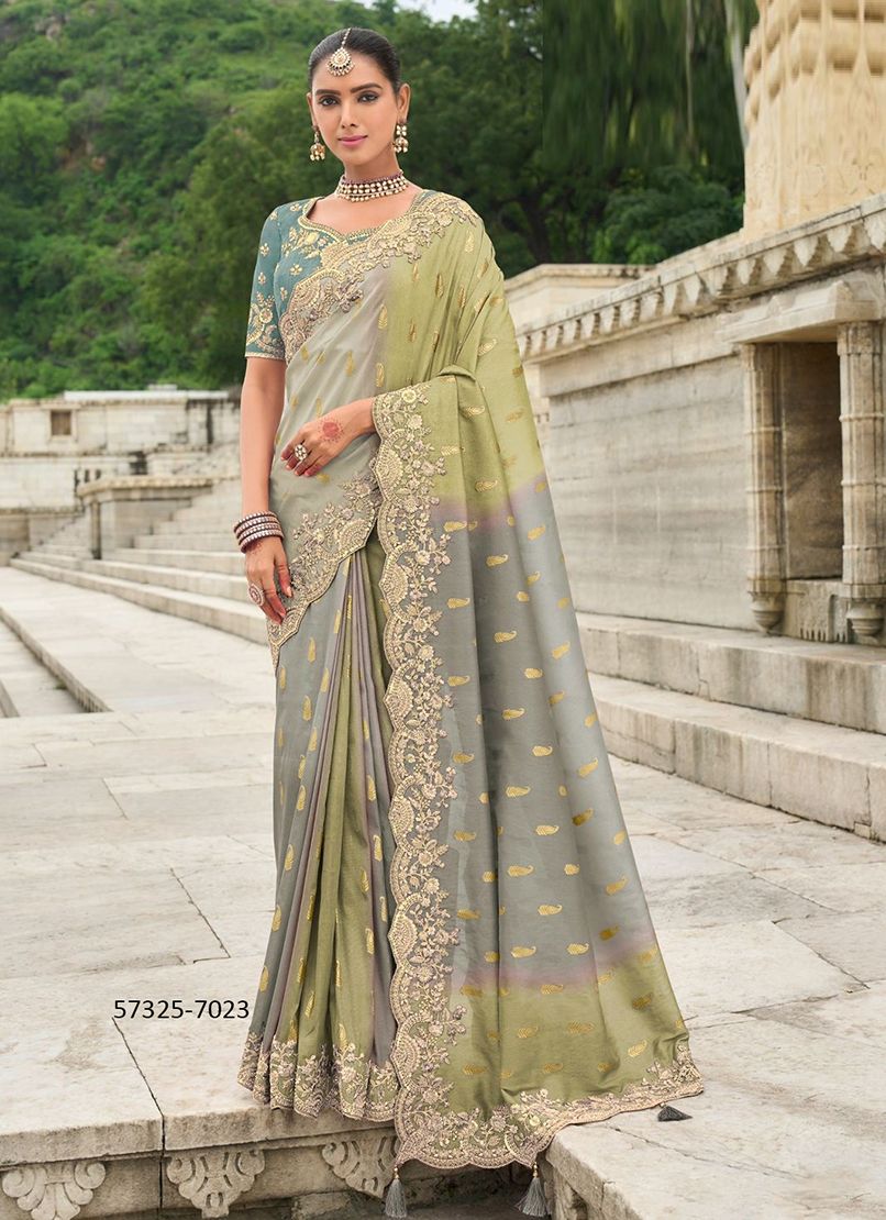 ANAARA 7012-7030 - Catalog # 57325 (Set of 16 Sarees) by Brand TATHASTU ANAARA 7012-7030 - Catalog # 57325 (Set of 16 Sarees) by Brand TATHASTU