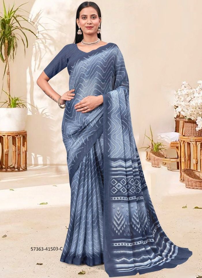 LEHERIYA SPECIAL 3 - Catalog # 57363 (Set of 6 Sarees) by Brand RUCHI SAREES