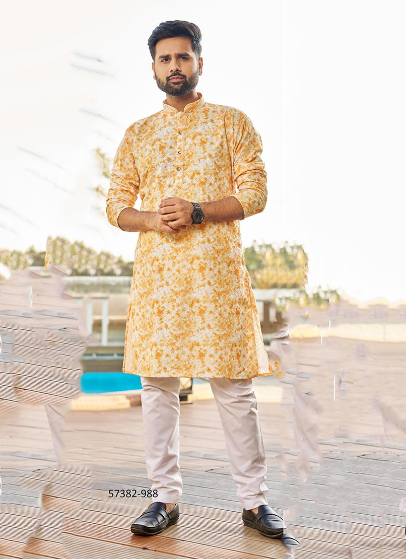 SCHIFFLI 5 - Catalog # 57382 (Set of 9 Men's Ethnic Wear) by Brand BLUE HILLS