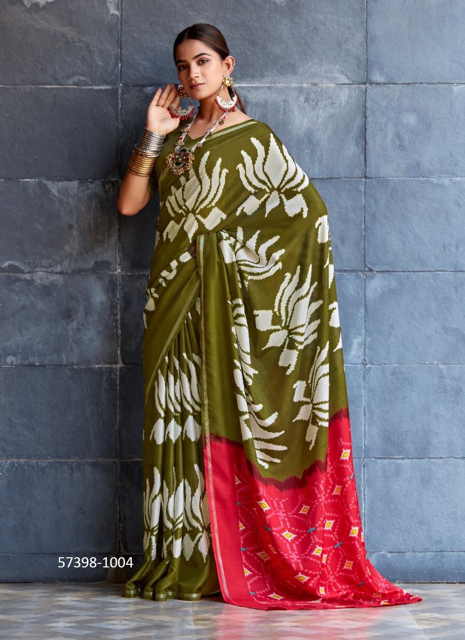 PARNITA - Catalog # 57398 (Set of 10 Sarees) by Brand SR SAREES
