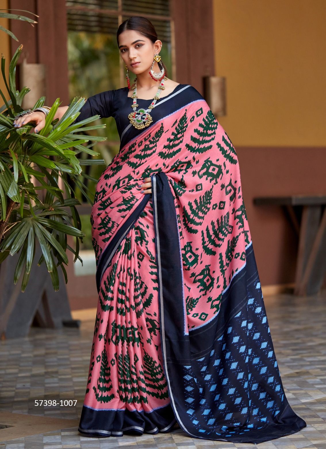 PARNITA - Catalog # 57398 (Set of 10 Sarees) by Brand SR SAREES